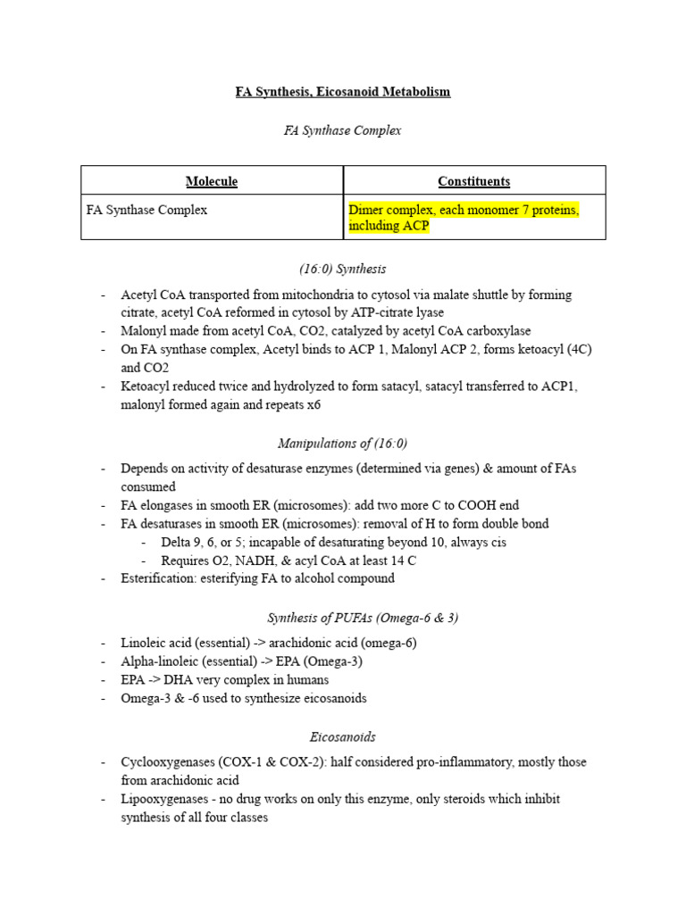 Biochem Final Study Guide | PDF