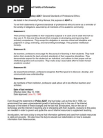 Policy Brief: Accuracy and Validity of Information Executive Summary