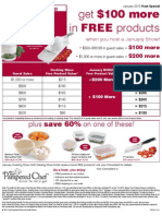 Pampered Chef Host Special, Jan 2012