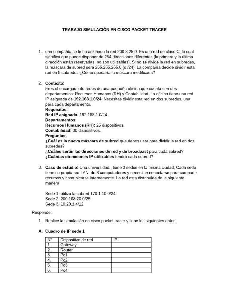 SIMULACION EN CISCO PACKET TRACER visual data 4