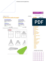 12 Diferentes Aviões de Papel - Insoonia