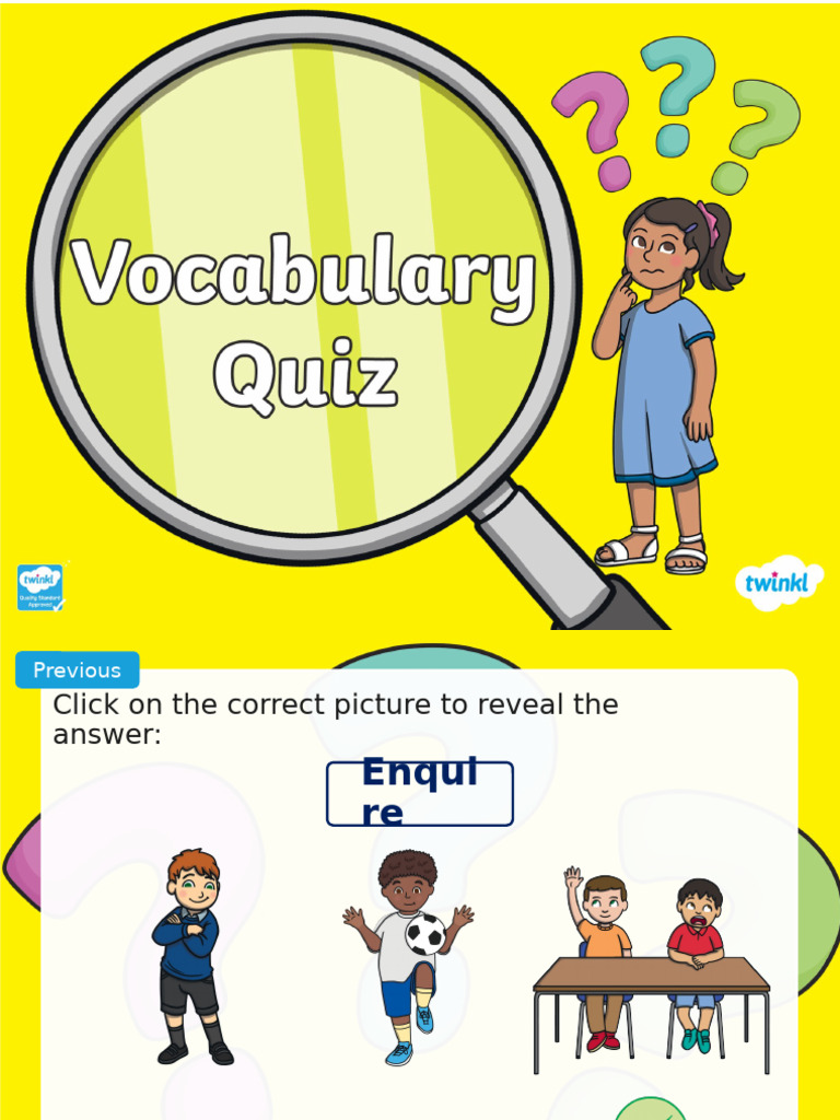 In en 1645439476 Vocabulary Quiz Powerpoint - Ver - 1 | PDF