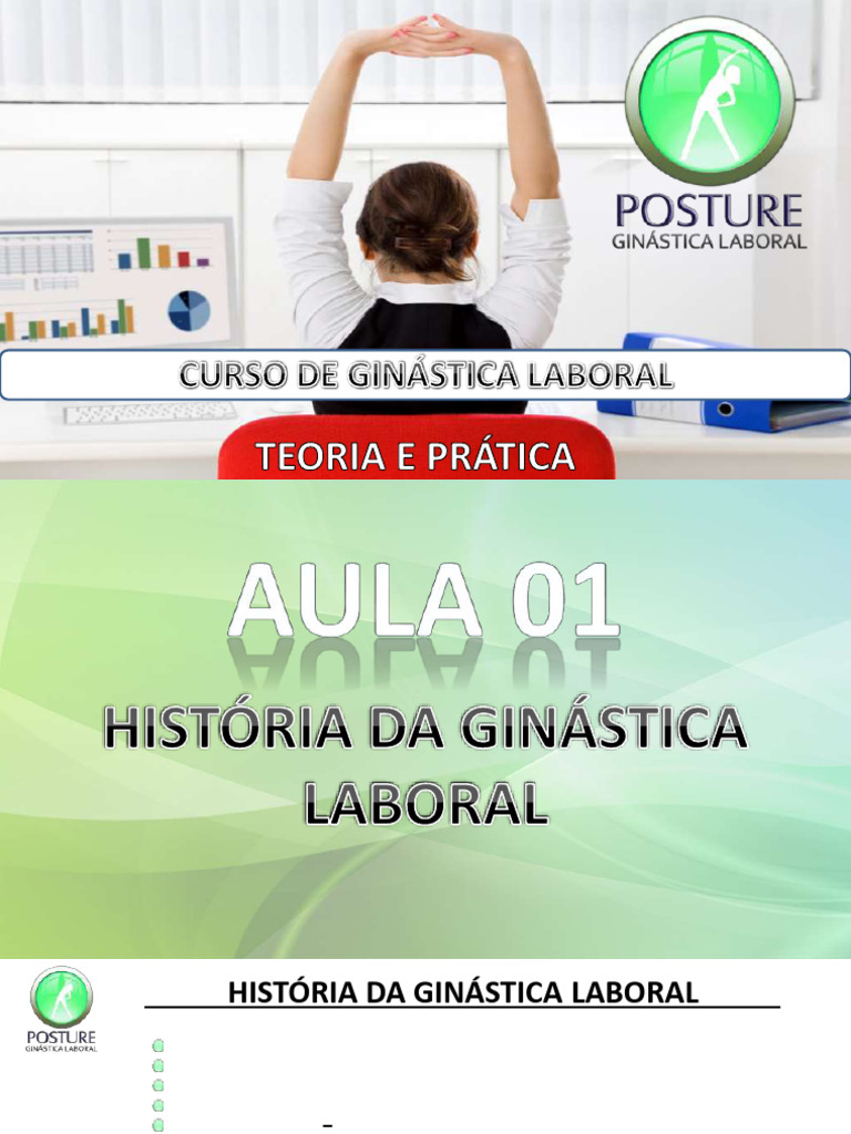 Aula 01 - História Da Ginástica Laboral | PDF