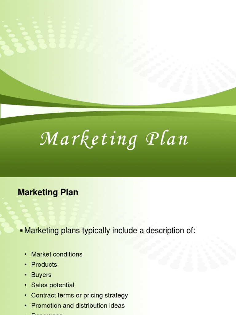 Comprehensive Marketing Plan Guide | PDF | Career & Growth | Finance ...