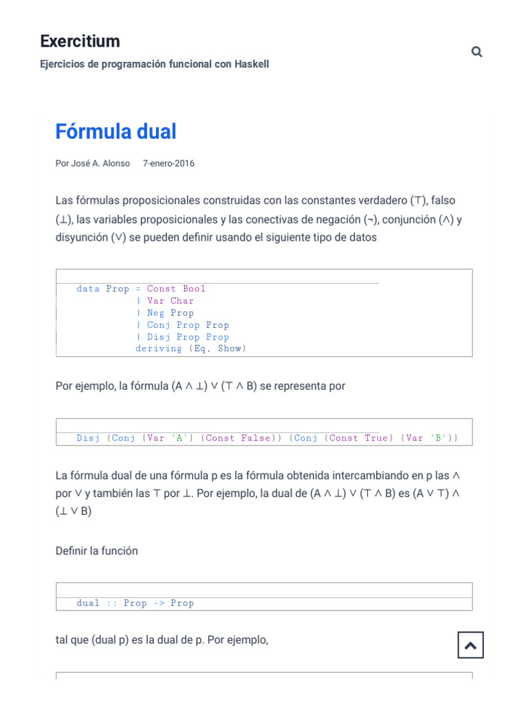 Fórmula Dual - Exercitium | PDF