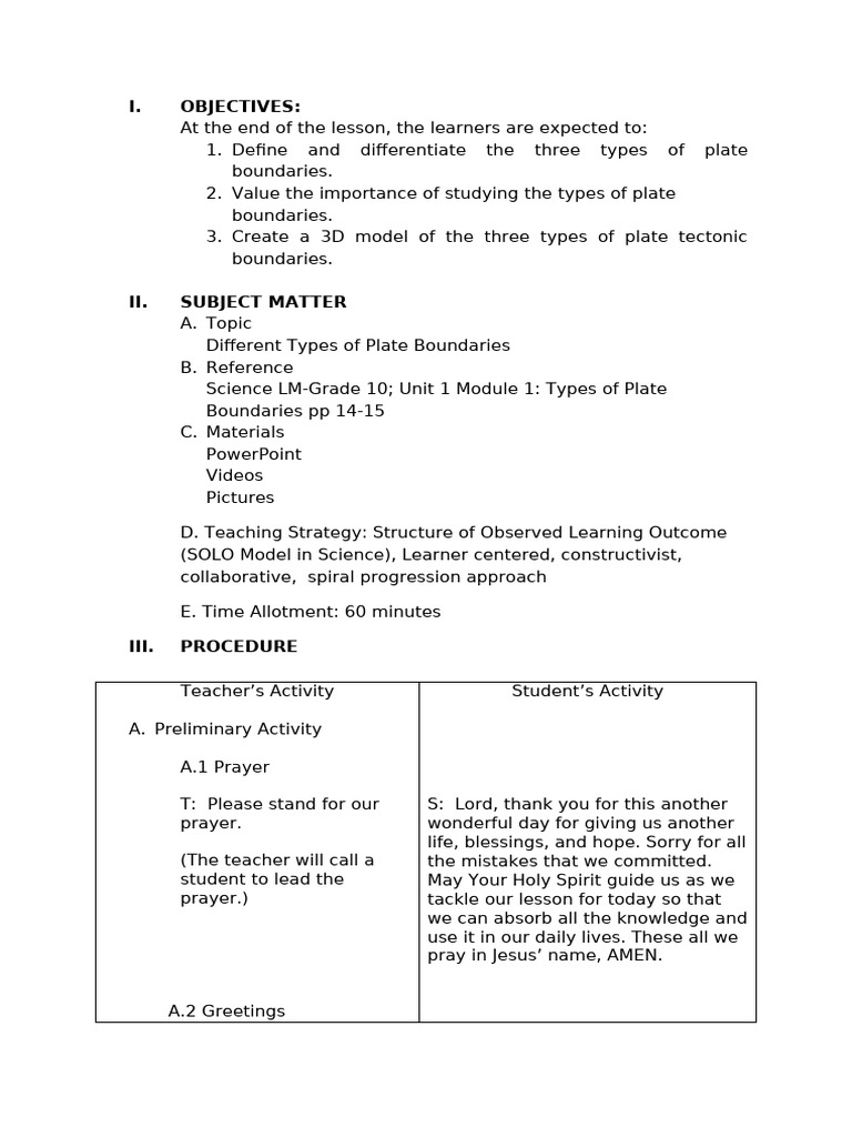 Types of Plate Boundaries Explained | PDF | Plate Tectonics | Geology