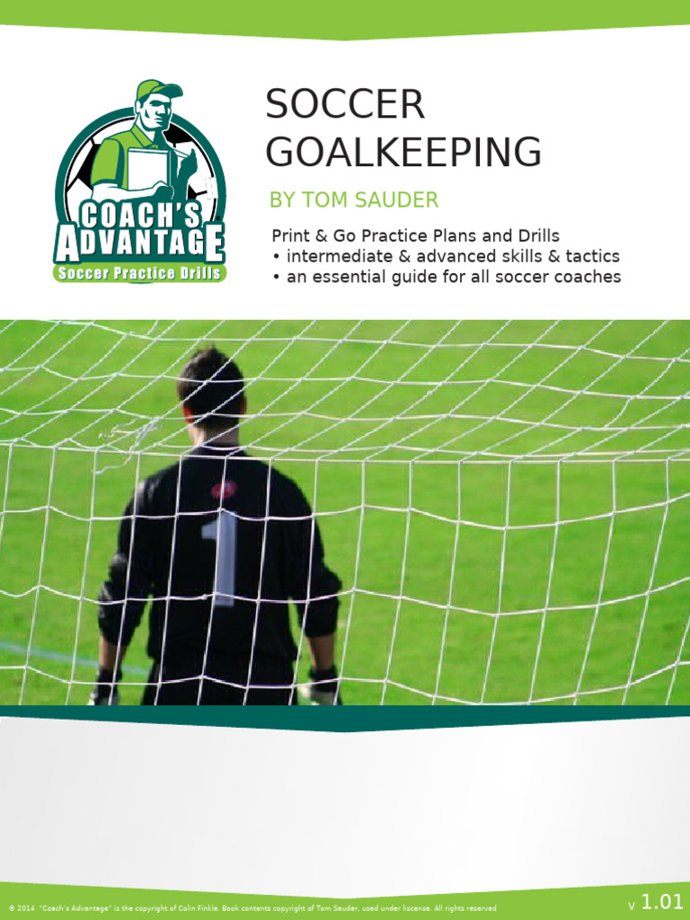 Soccer Goalkeeping by Tom Sauder | PDF | Athletic Sports | Ball Games
