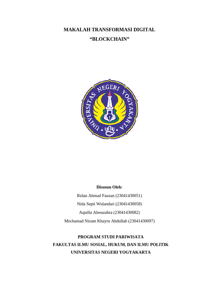 Makalah Transformasi Digital Kelompok 12 | PDF