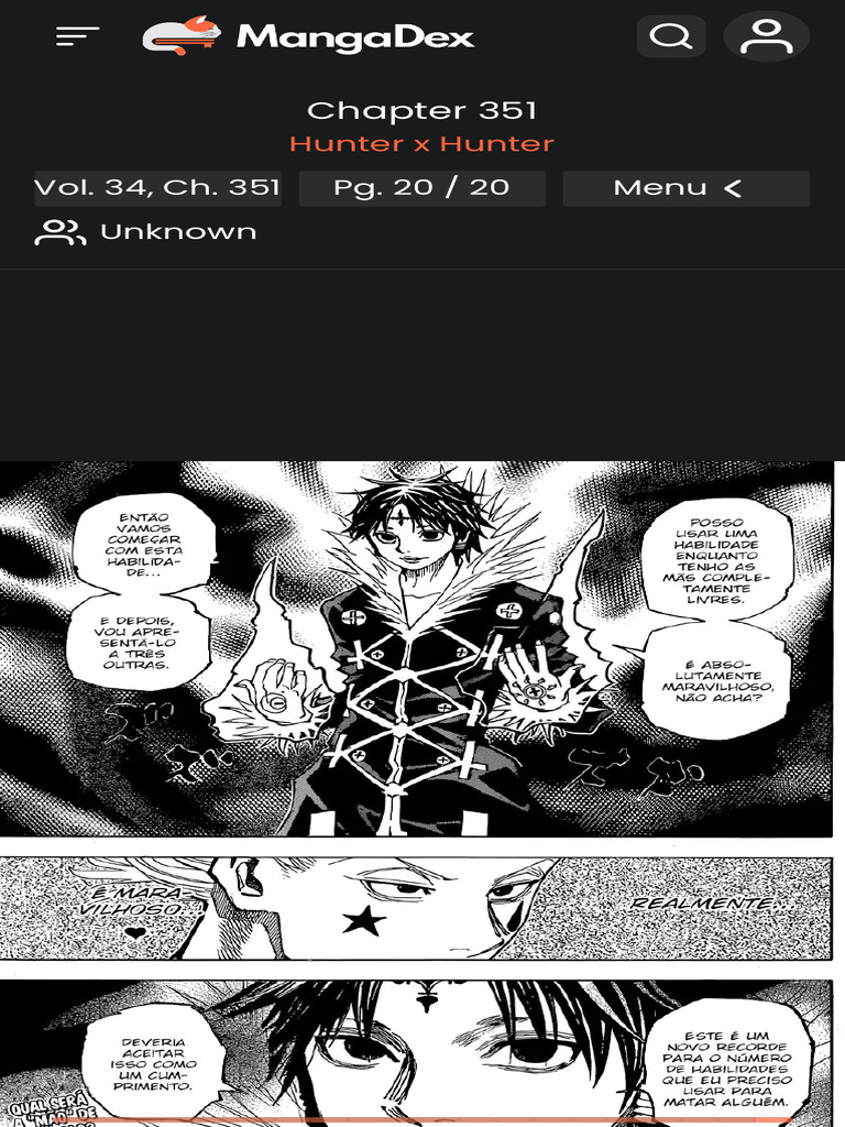 20 Chapter 350 - Hunter X Hunter - MangaDex | PDF