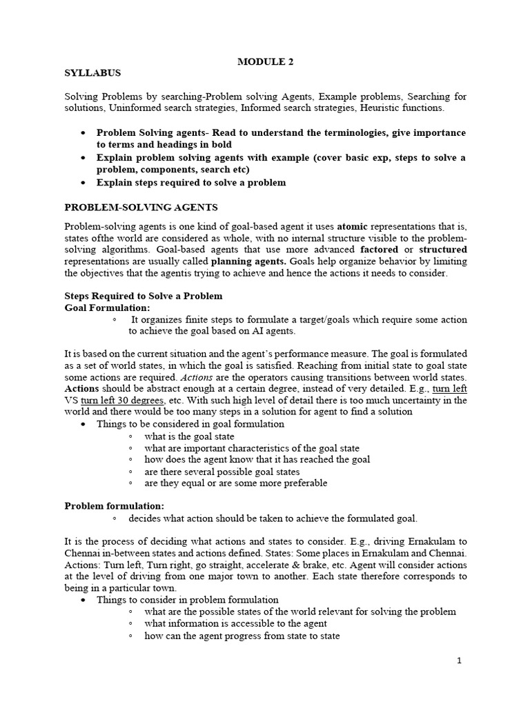 Module 2 Notes | PDF