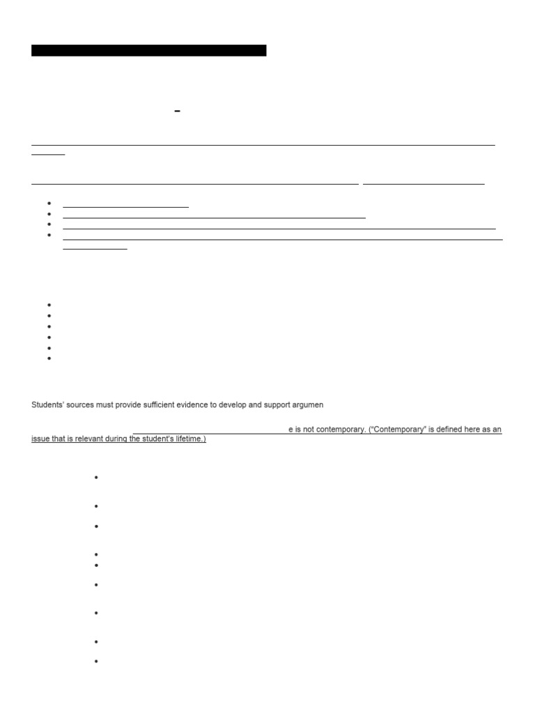 World Studies EE Rubric | PDF | Essays | Career & Growth