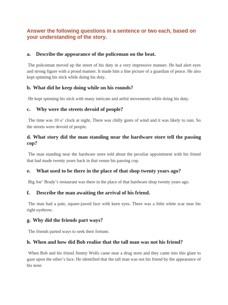 After Twenty Years: Key Questions & Answers | PDF | Police