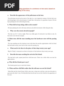 After Twenty Years Questions & Answers