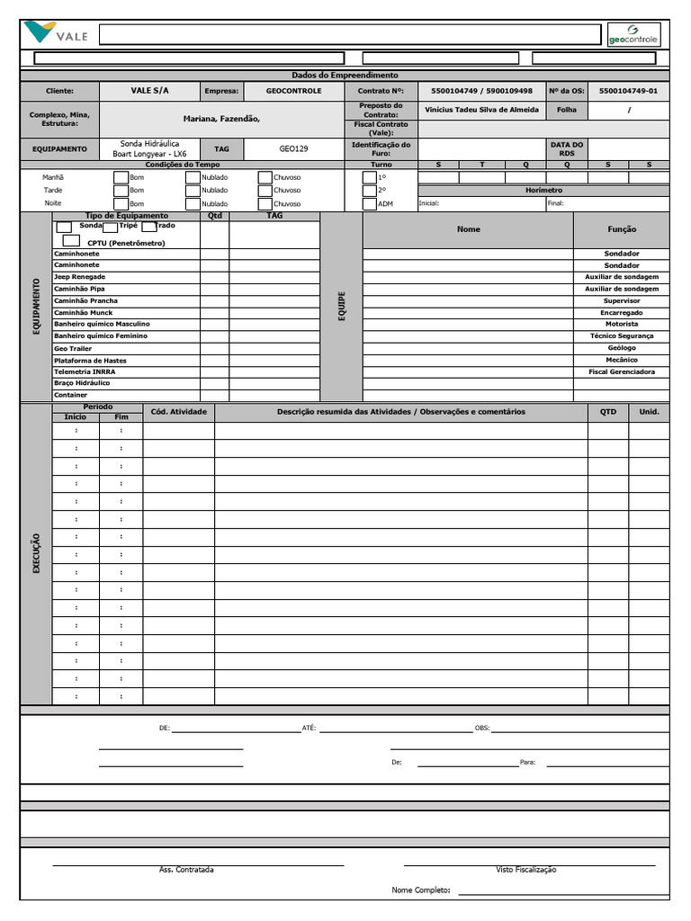 Rdo Impressoxlsx | PDF