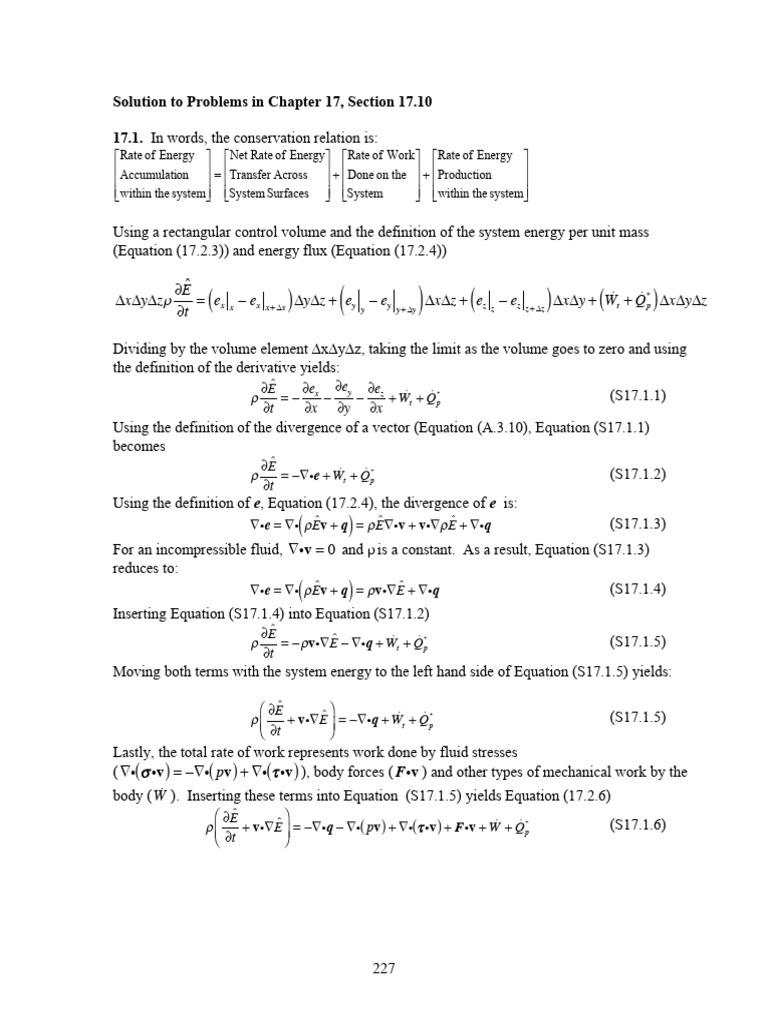 CH 17 Solutions | PDF