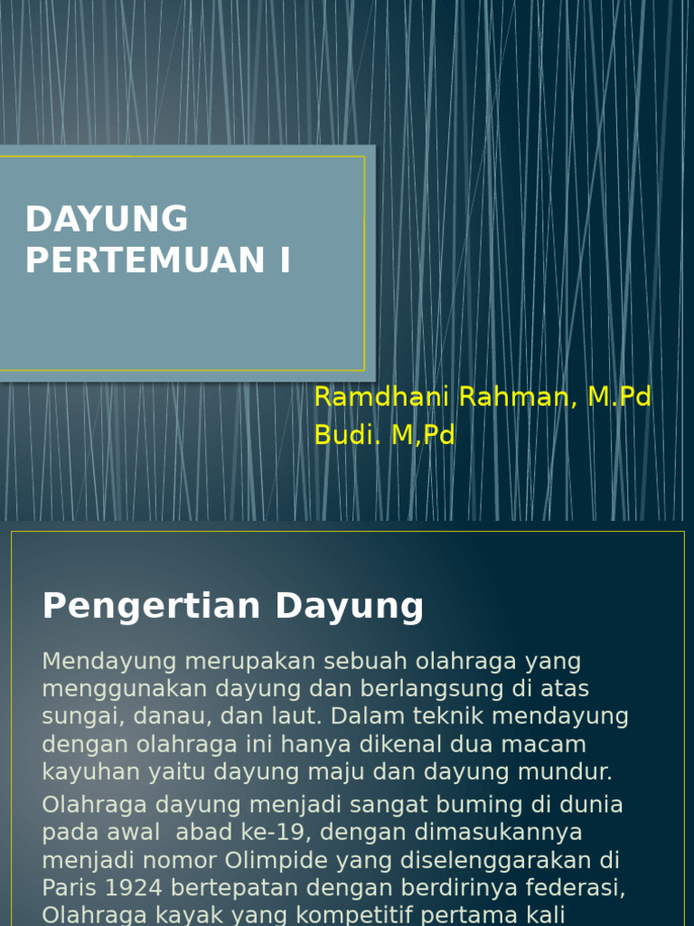 Pertemuan 1 | PDF