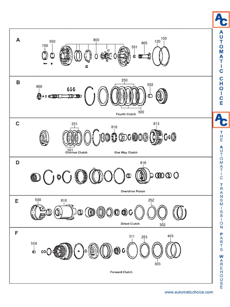 TH200-4R (MW-9) : 4 Speed RWD | PDF