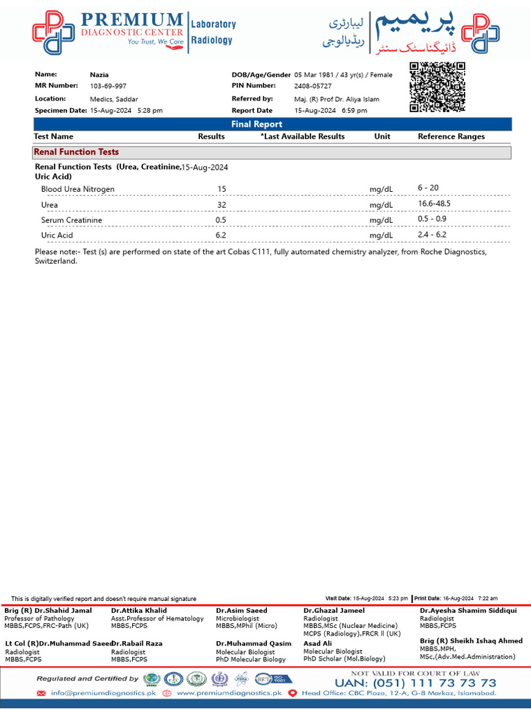 CP RFT | PDF