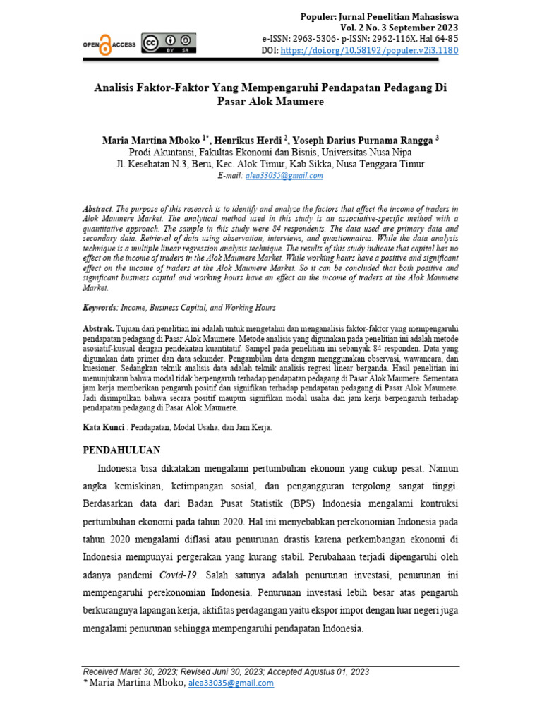 VOLUME+2,+NO +3+September+2023+HAL+64-85 | PDF