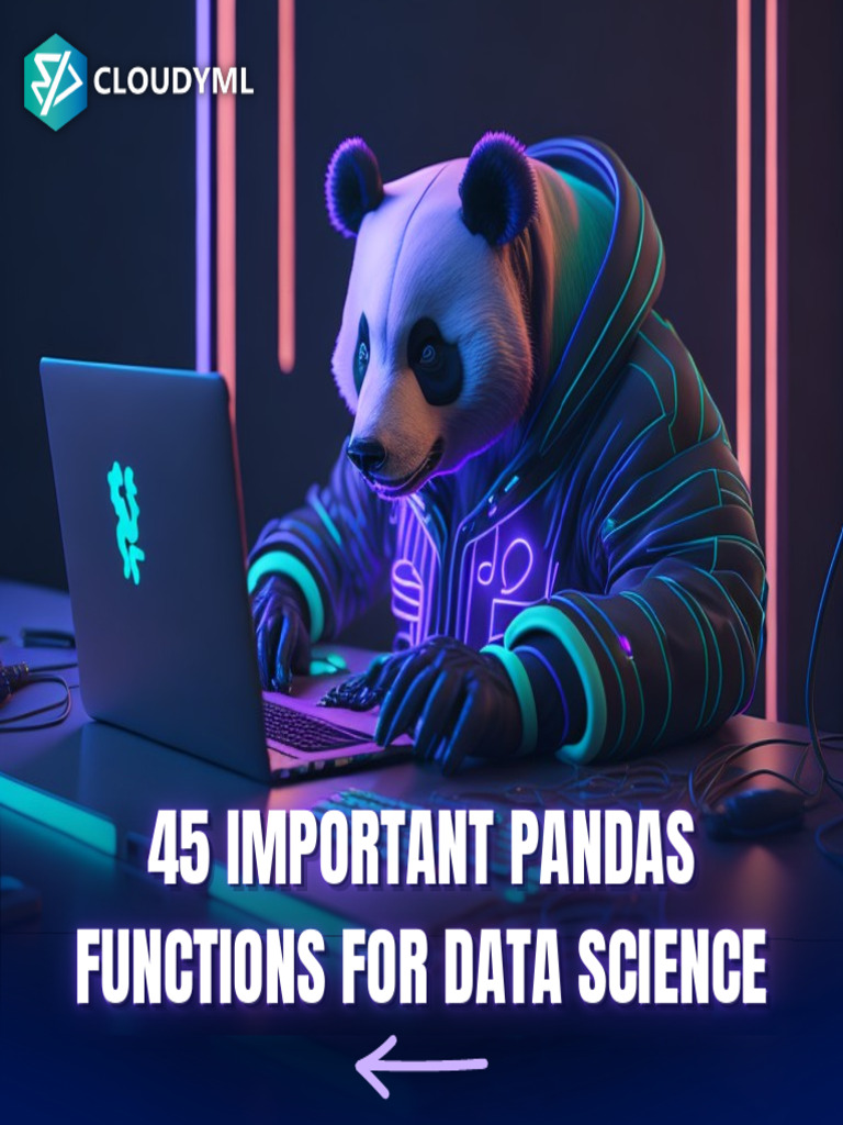 45 Most Important Pandas Functions For Data Science | PDF
