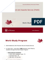 Financial Aid and Awards Service (FAAS) : Work-Study Program