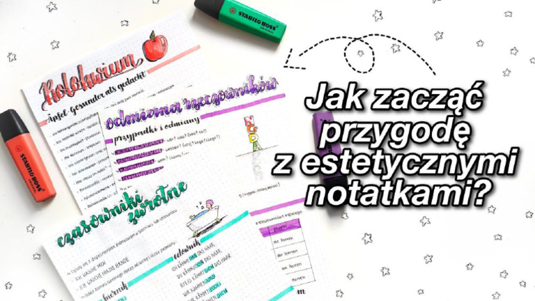 Polishnotes Miniatórka Przykład Notatek Estetycznych | PDF