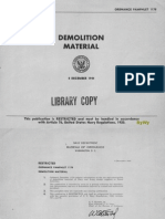 OP 1178 Demolitions Materials - USA 1944