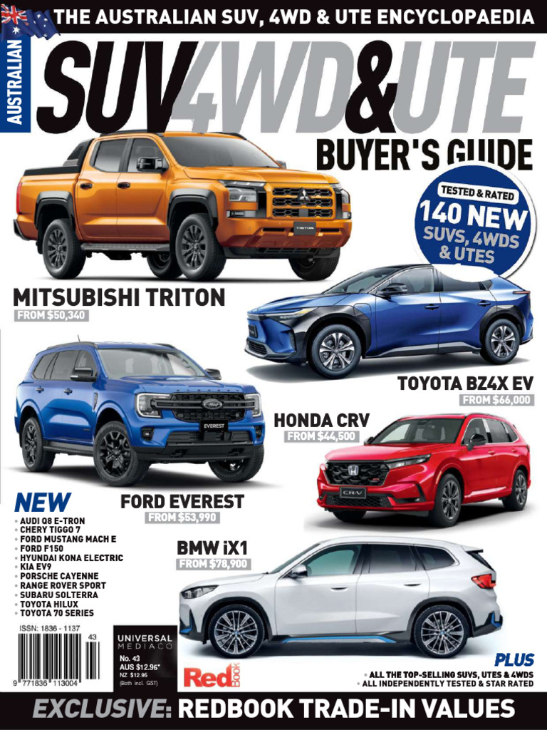 4WD & SUV Buyers Guide #43 - 2024 AU | PDF | Four Wheel