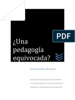 ¿Una Pedagogía Equivocada?