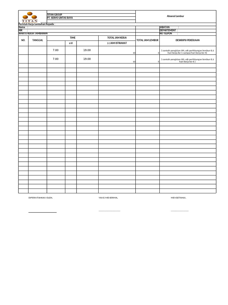 Form SPL Mei Wek 1-2 2024 | PDF