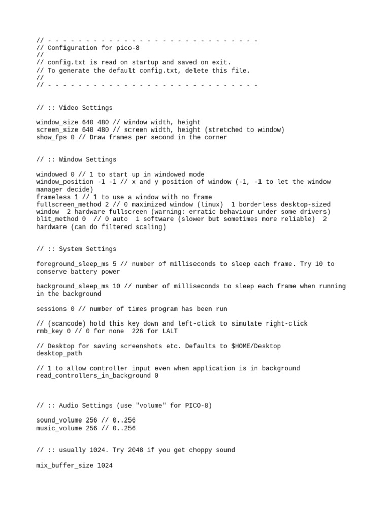 Config | PDF