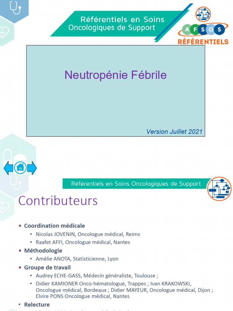 Neutropenie Et Cancer - AFSOS | PDF