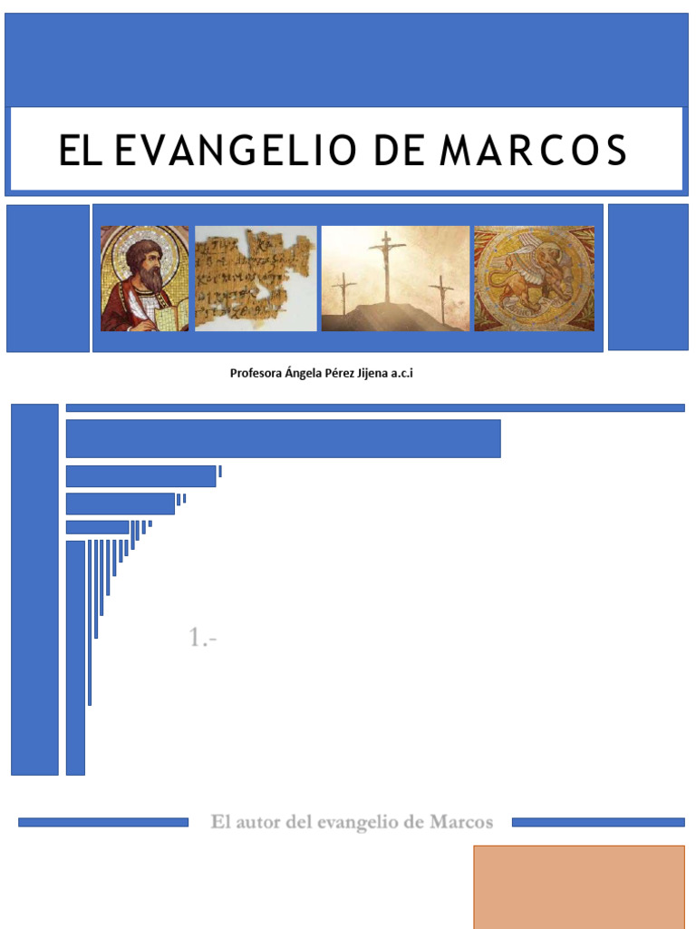 Evangelio de Marcos | PDF
