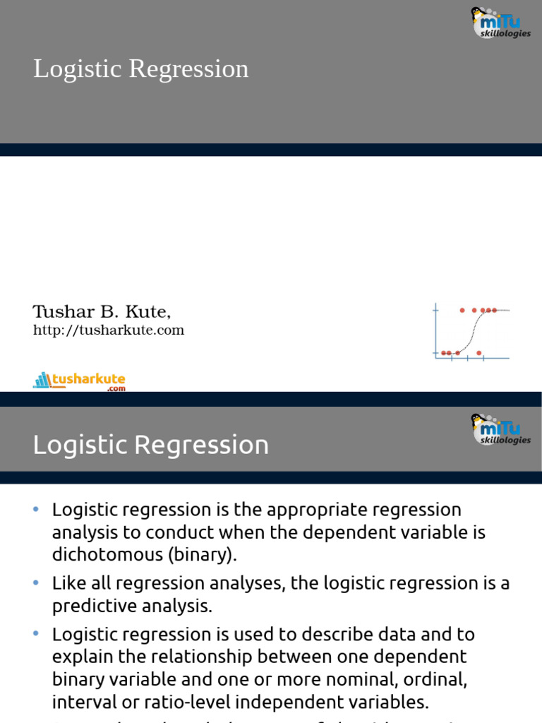 Logistic Regression | PDF