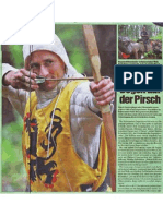 Mit Pfeil & Bogen auf der Pirsch