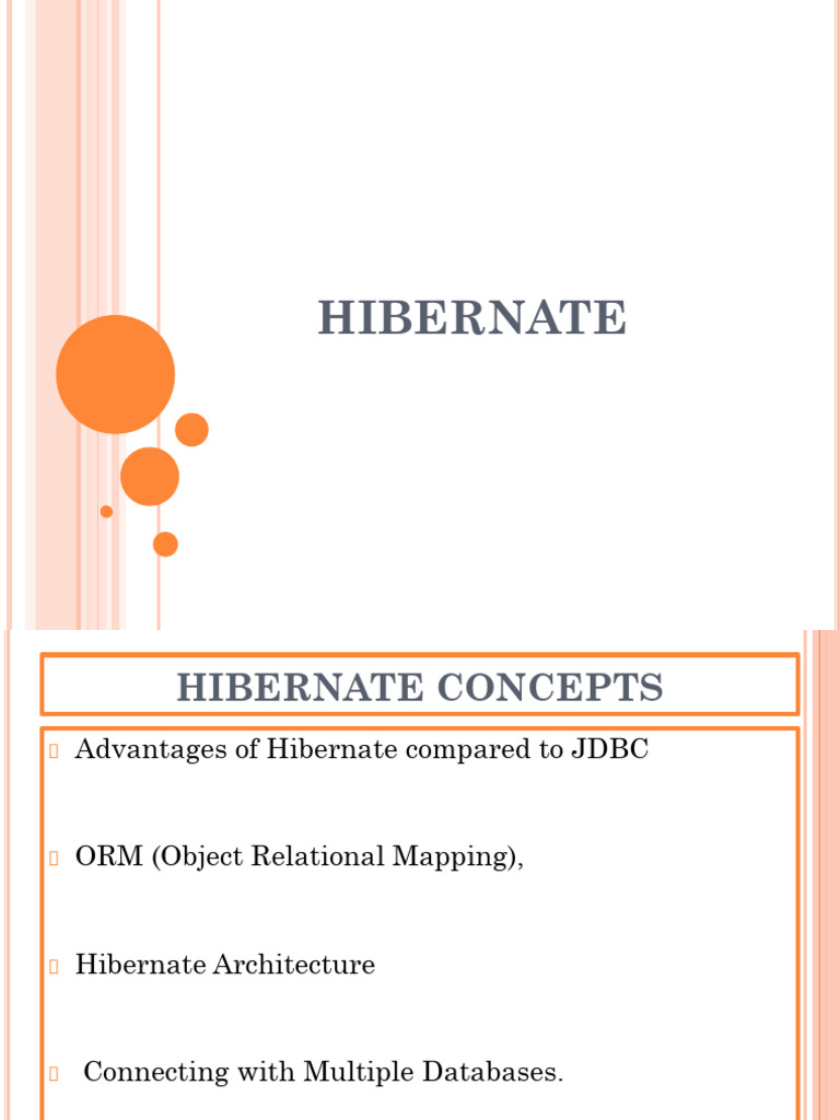 U5-Hibernate & SPRING BOOT | PDF