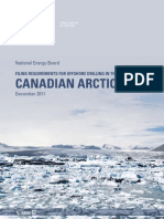 Filing Requirements for Offshore Drilling in the Canadian Arctic