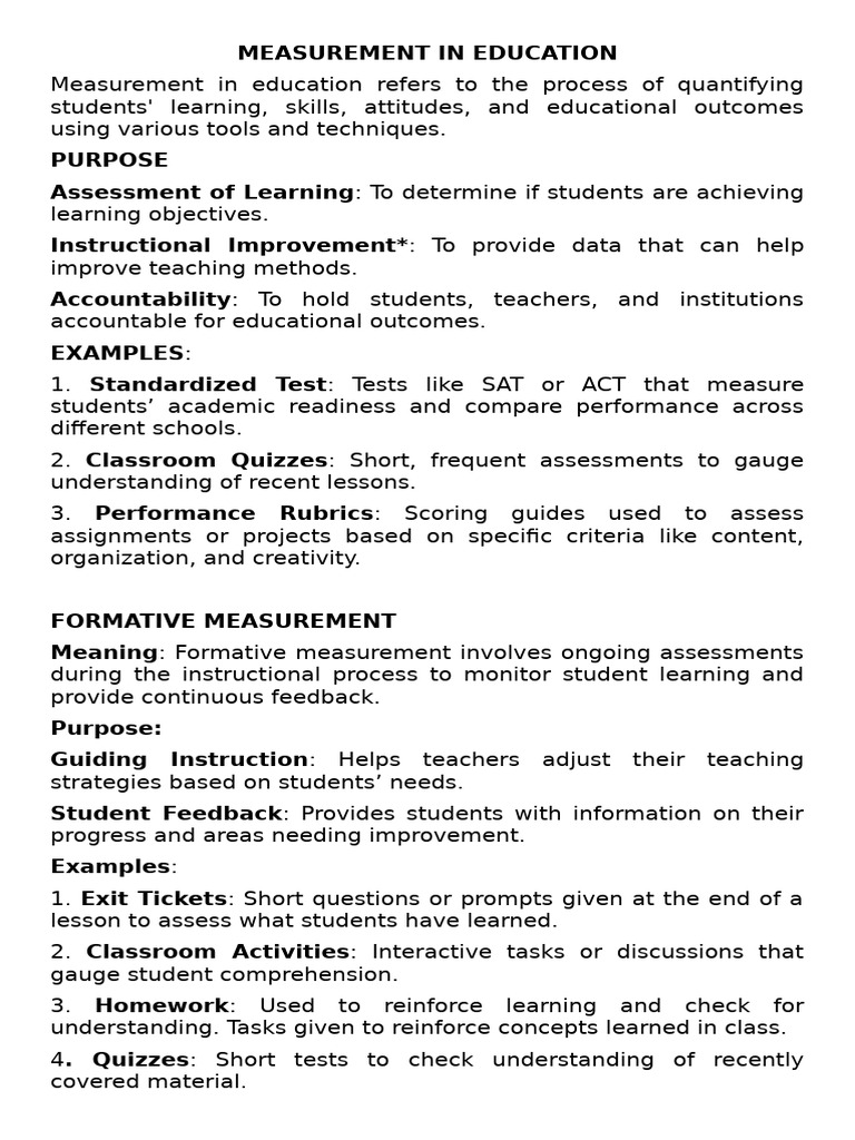 Measurement In Education Pdf