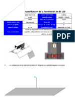 Ficha Tecnica Luminaria Exteriores