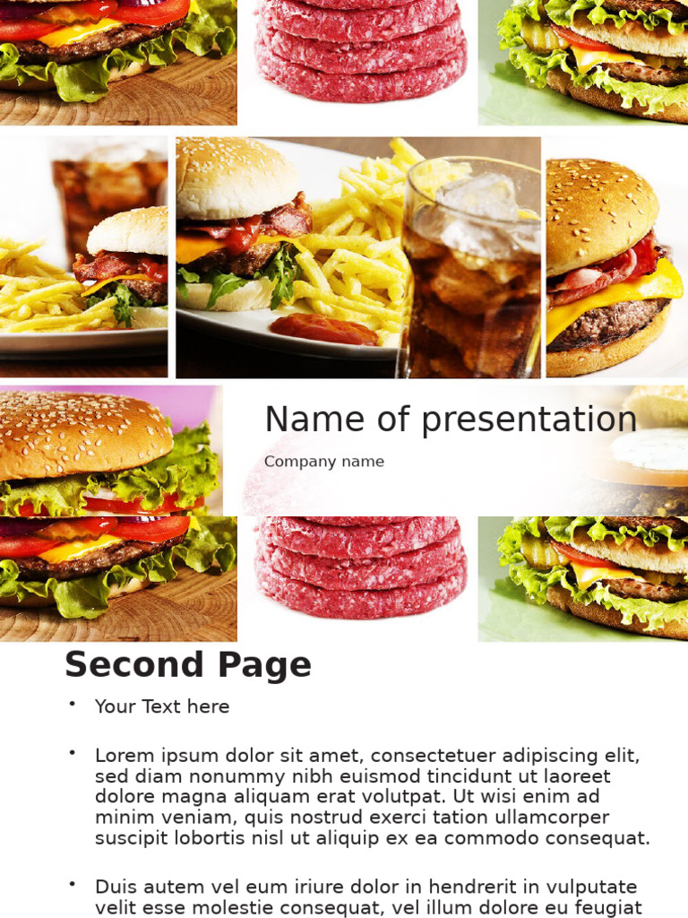 Présentation du restaurant en PowerPoint | PDF