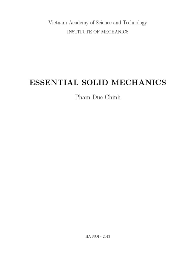 Solid mechanics book pdf