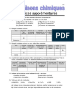 3 Les Liaisons Chimiques - Exercices - Eleves Supplementai...