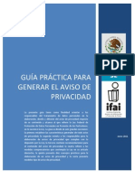 Guia para El Aviso de Privacidad