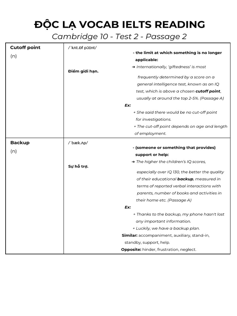 (ĐLV) Cambridge 10 Test 2 Passage 2 | PDF