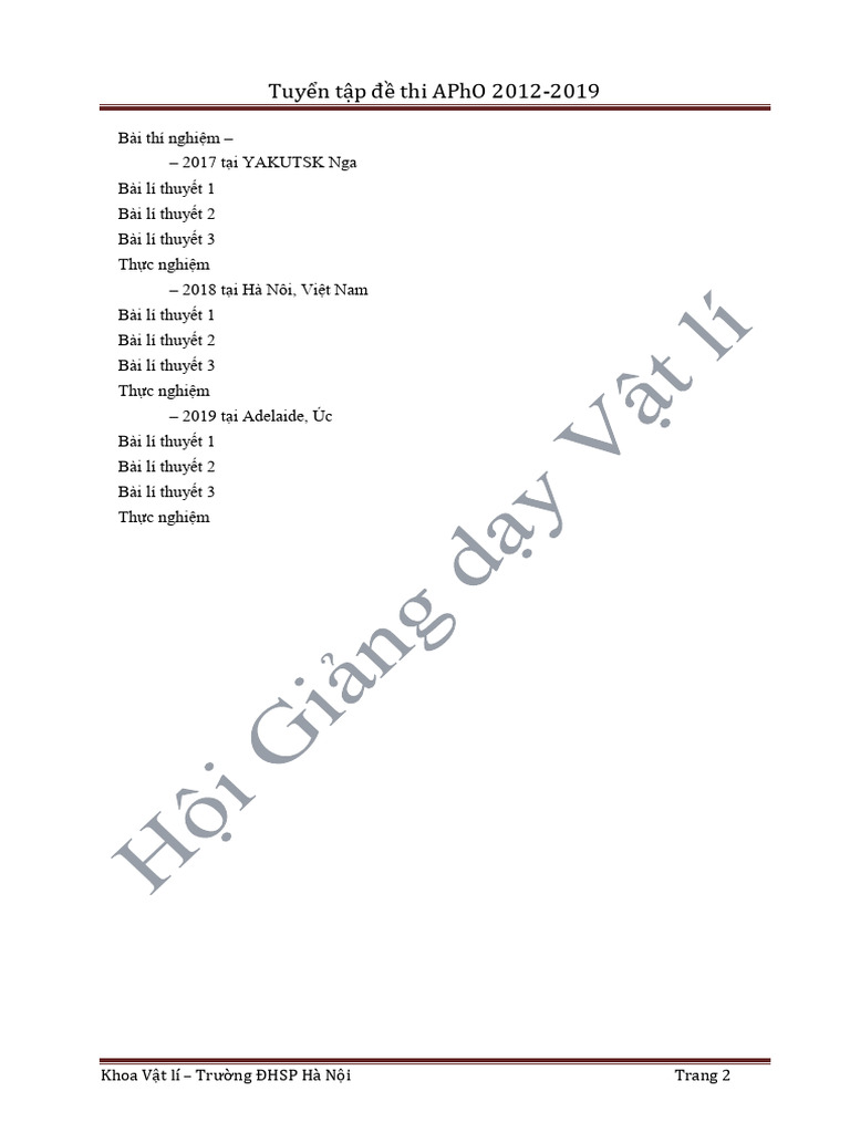 2012 APhO | PDF