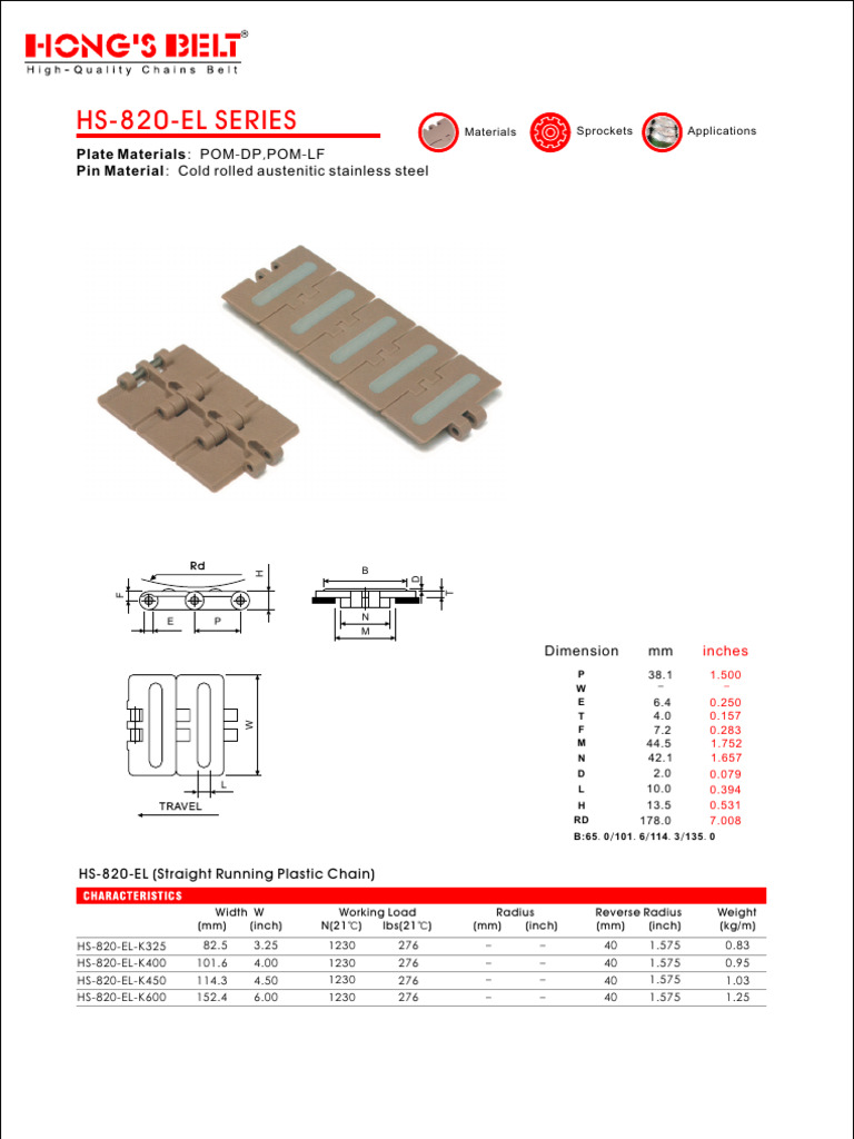 HS 820 EL Series | PDF