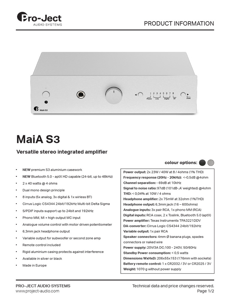 MaiA S3 EN | PDF