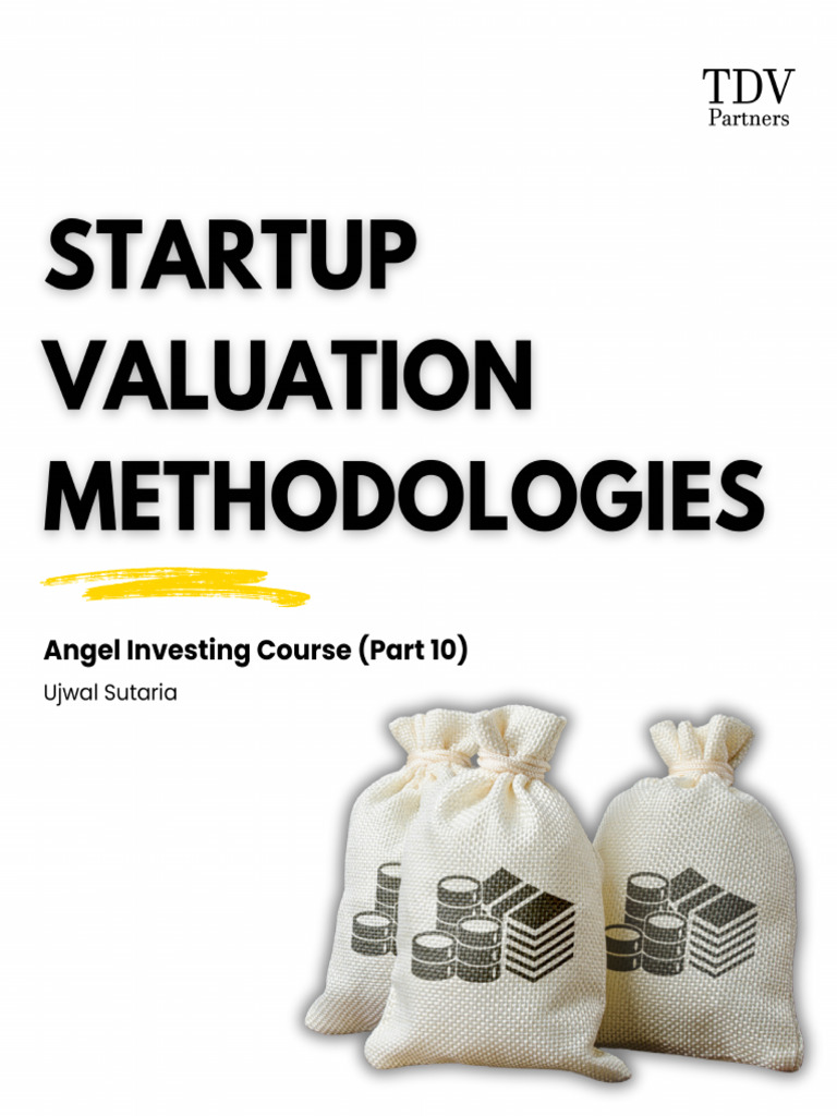 Startup Valuation Methodologies Pdf