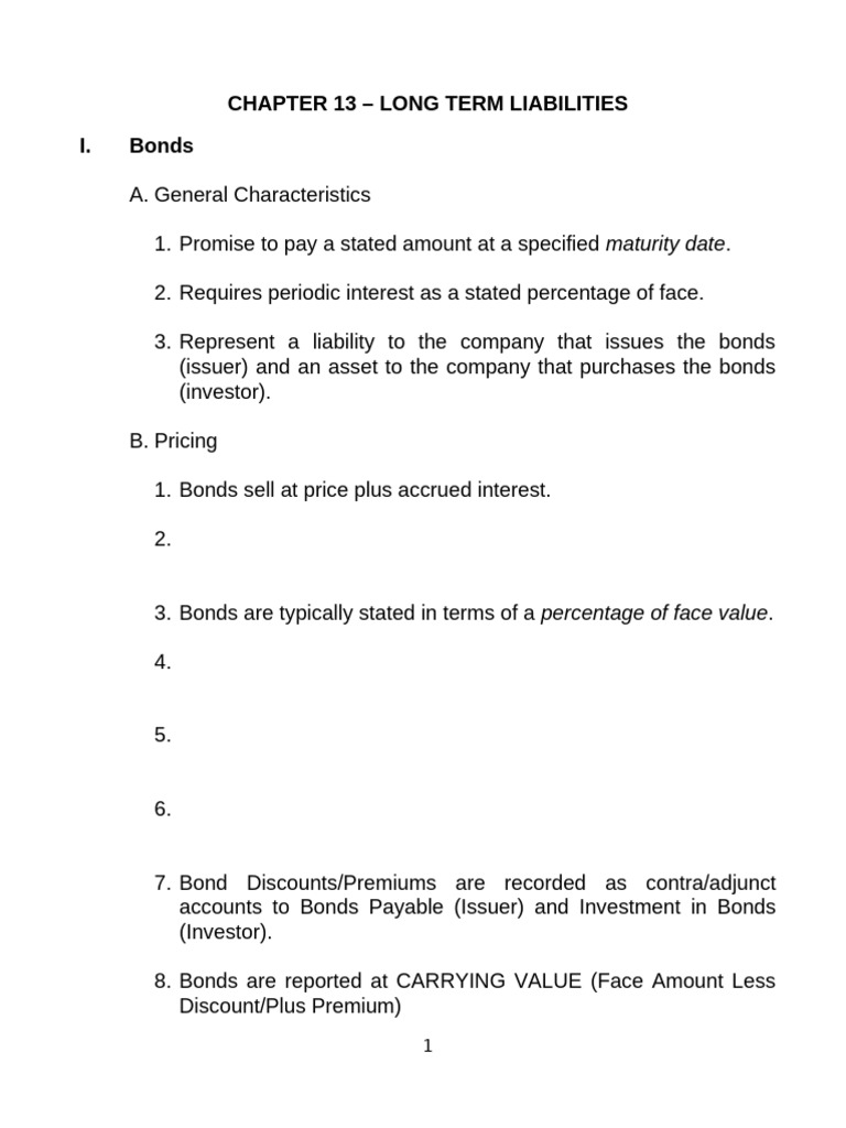 CH 13 Class Notes | PDF