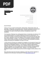 Download Edinburgh University Reply by MacMasterEdinburgh SN76622838 doc pdf